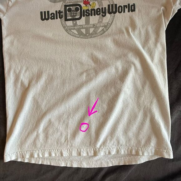 Mickey Disney Ringer Tee Mens L Retro Park Style Disneycore - Picture 8 of 15